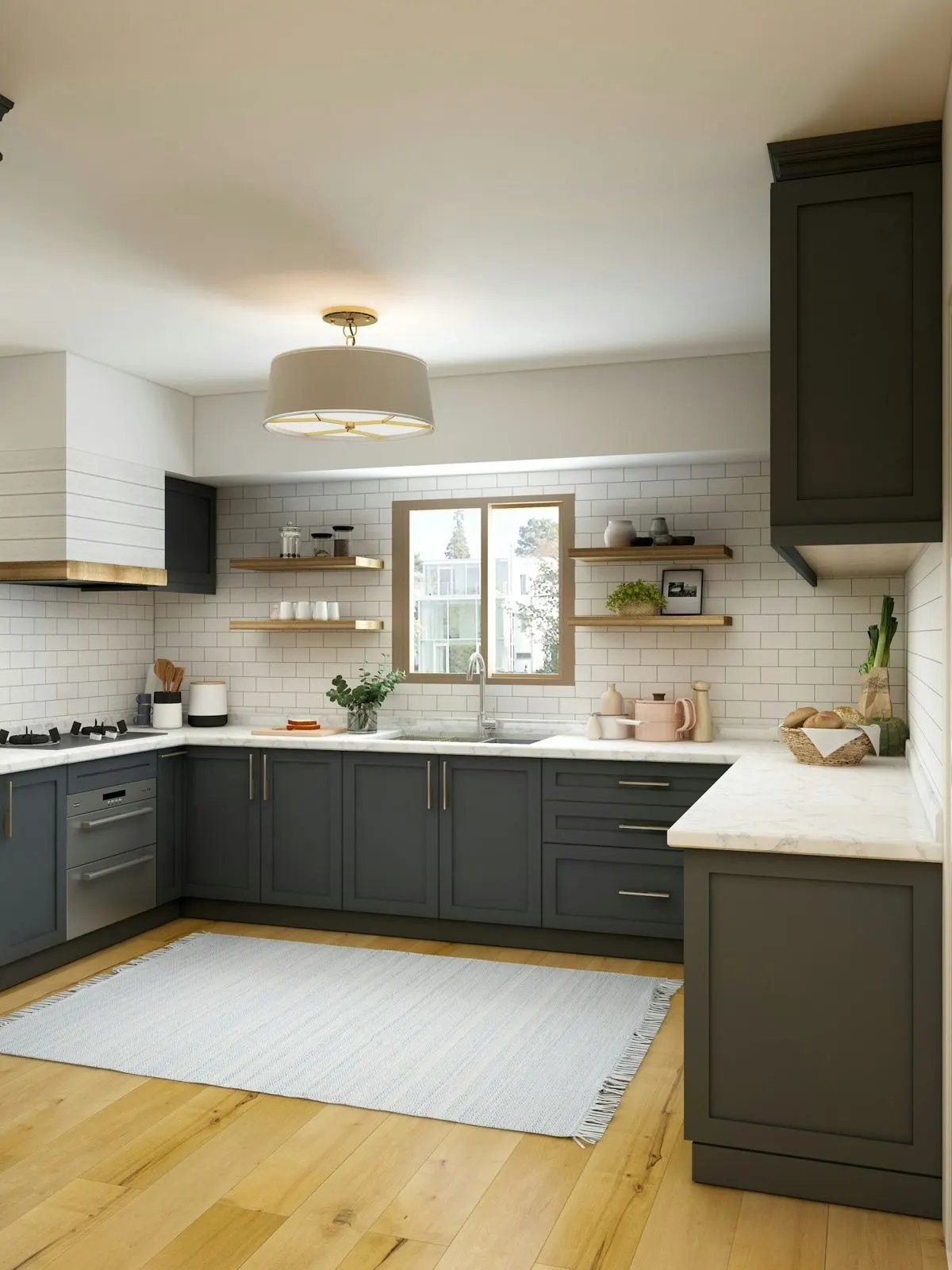 Parallel modular kitchen