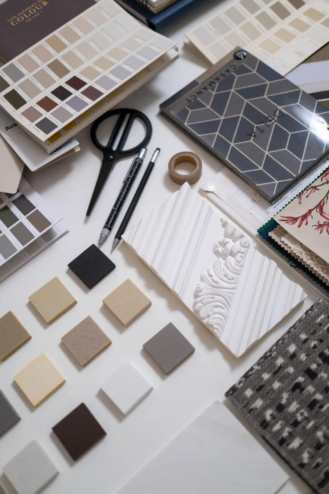 Material and finish samples